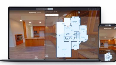 صورة 3D Home يستخدم الذكاء الاصطناعي لتخمين حجم منزلك