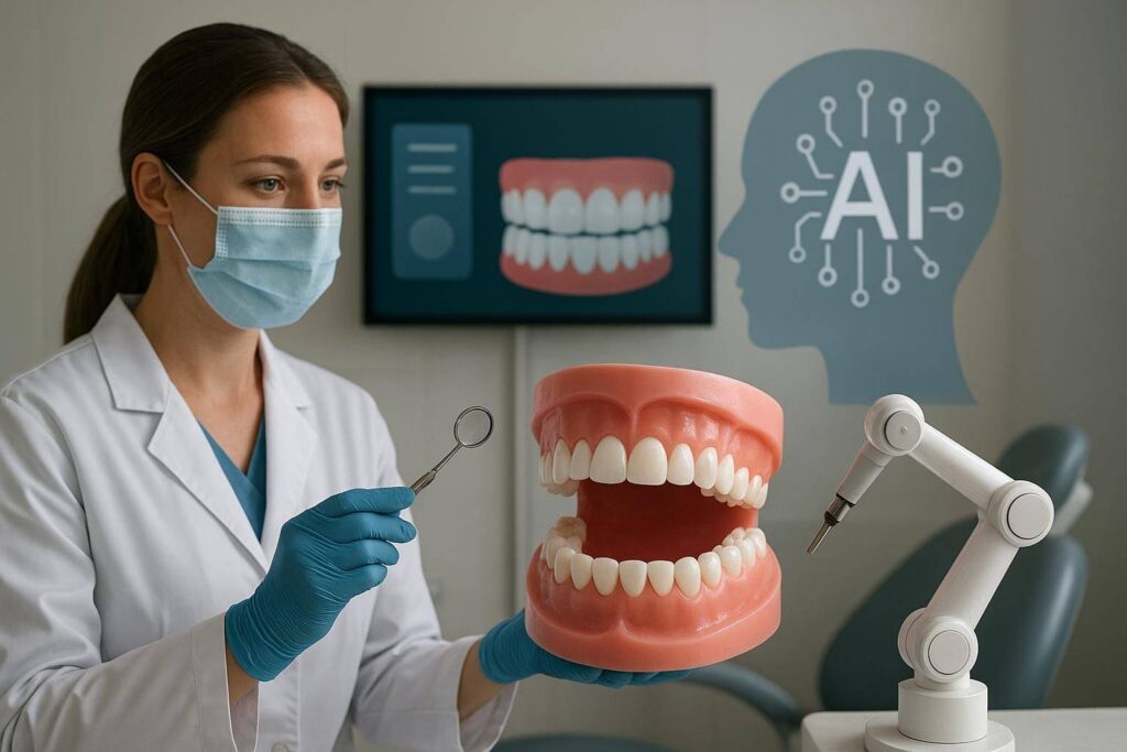 تقرير بريطاني: تقييم سريع للأدلة في توظيف الذكاء الاصطناعي في طب الأسنان