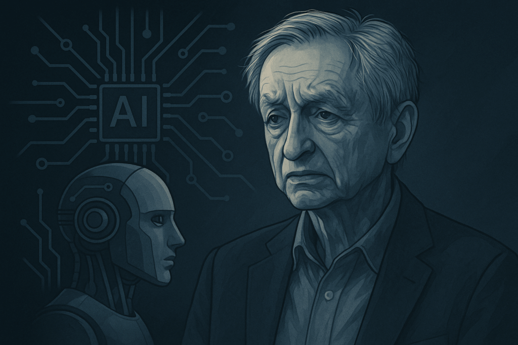 جيفري هينتون يحذر.. هل الذكاء الاصطناعي يهدّد البشرية حقًا؟