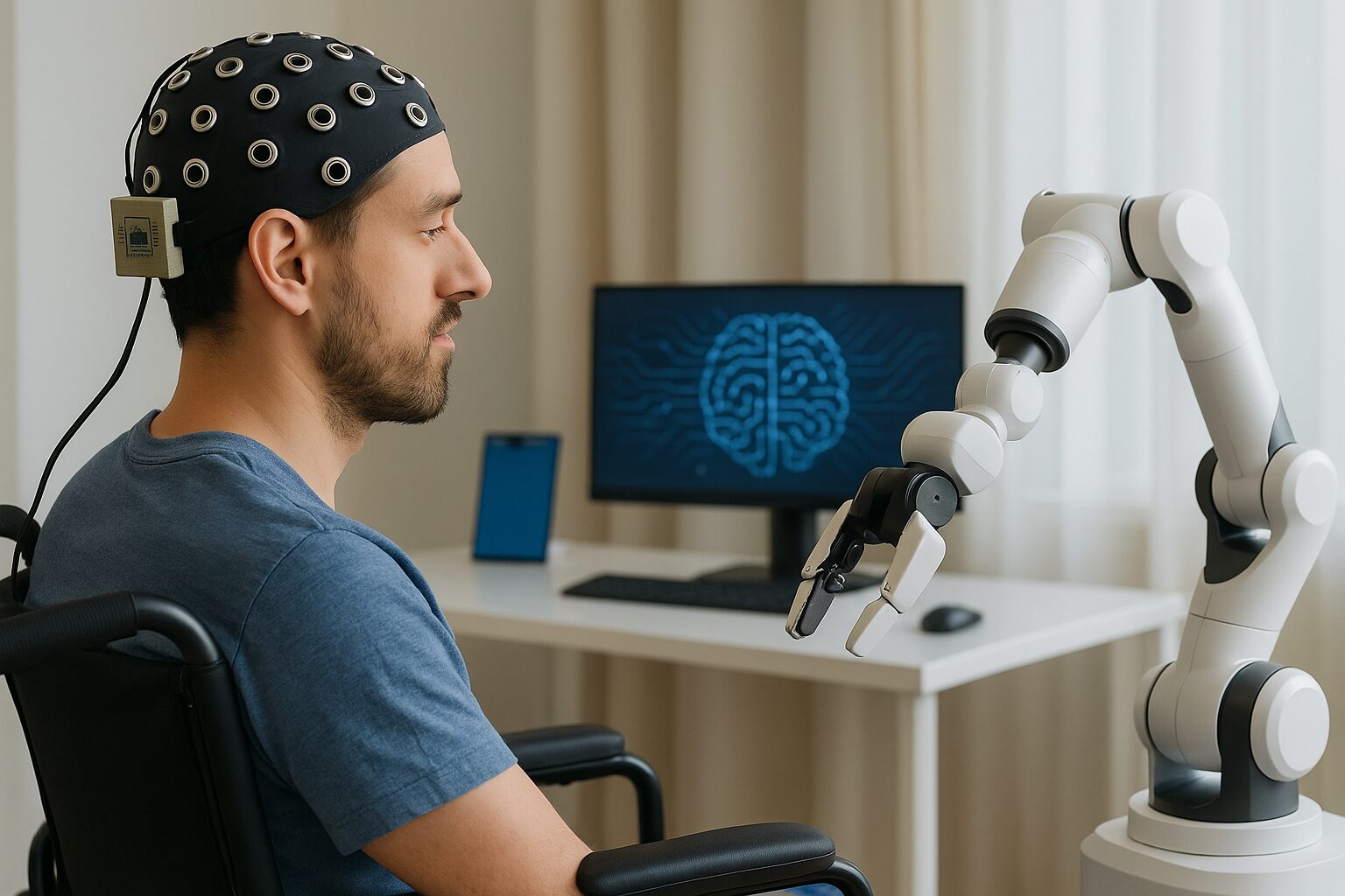 رقائق دماغية مدعومة بالذكاء الاصطناعي تمنح أملًا جديدًا لمرضى الشلل