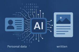 بيانات شخصية تتحول إلى قصة مكتوبة بالذكاء الاصطناعي