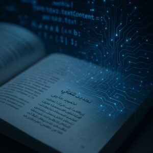 رمزية للتداخل بين النصوص والخوارزميات