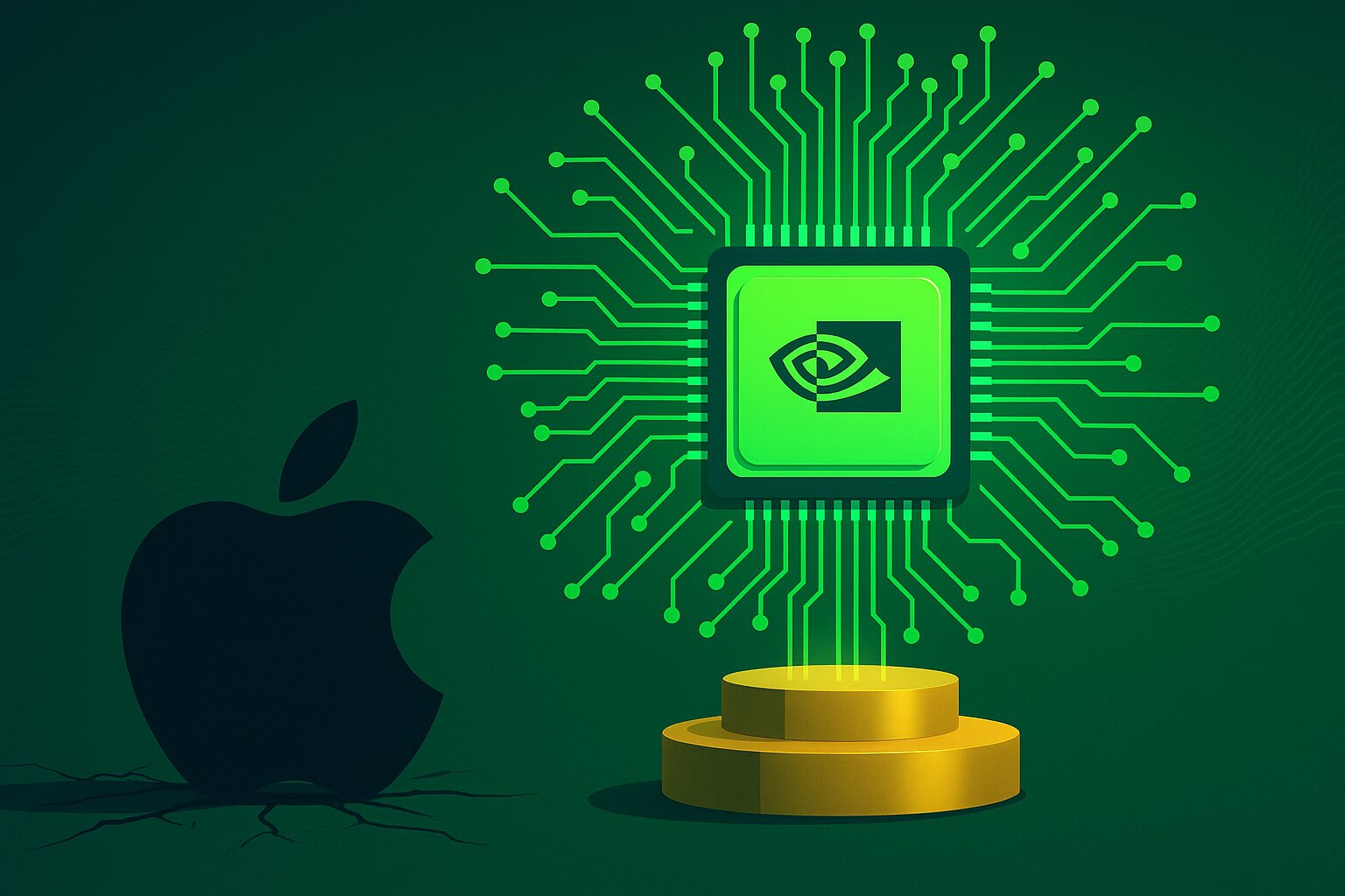 “إنفيديا” تتفوق على آيفون وتعتلي قمة شركات الذكاء الاصطناعي