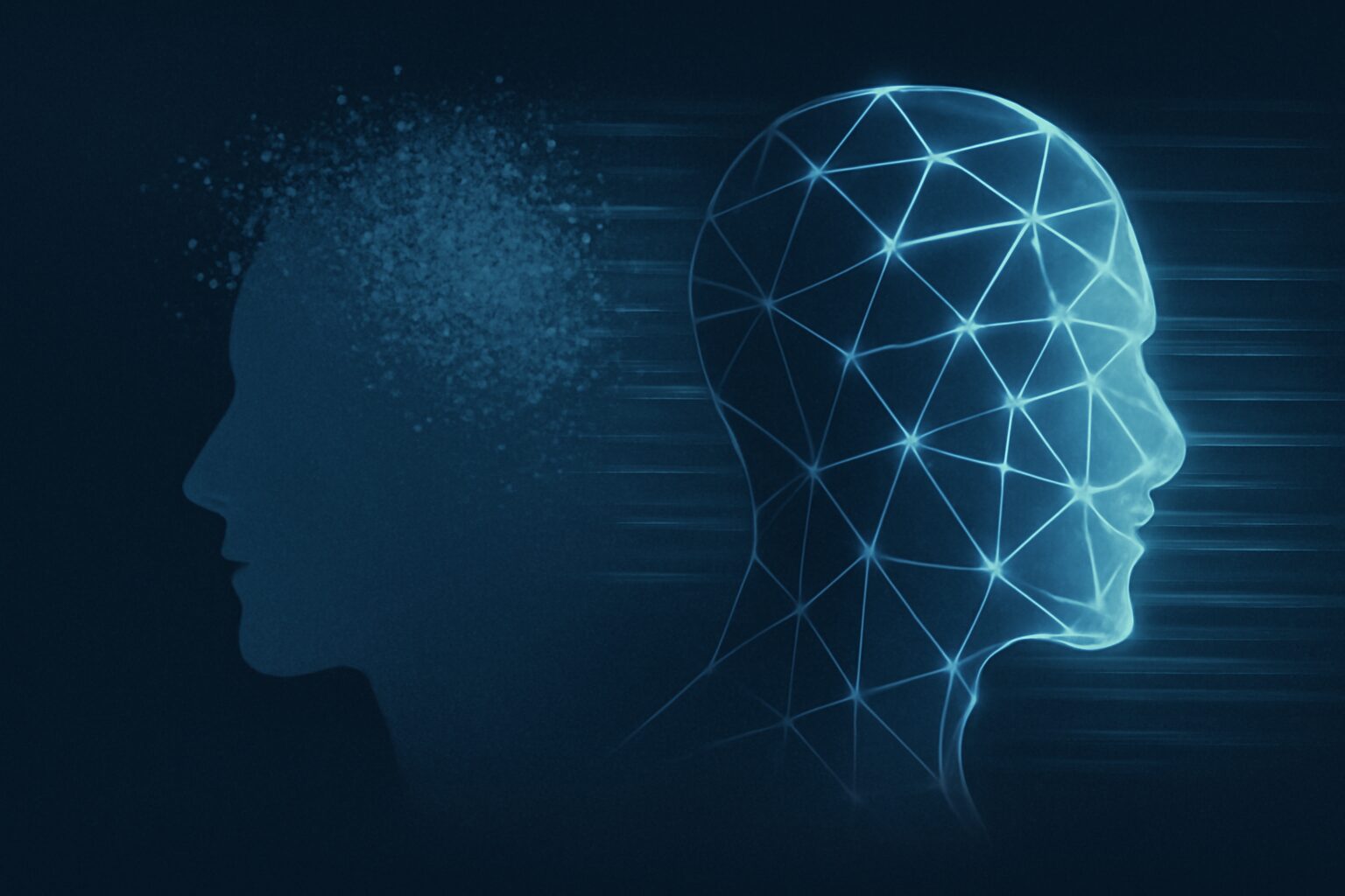 “ذاكرة بشرية تتلاشى أمام نموذج يتوسع نحو المستقبل”