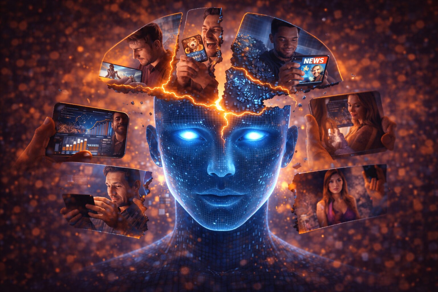 تجزئة الوعي الجماعي عبر المحتوى التنبؤي