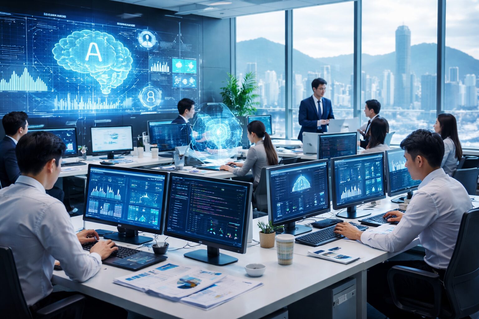 شركات المحاسبة في “هونغ كونغ” تعيد رسم سوق العمل بالذكاء الاصطناعي والتوظيف الذكي