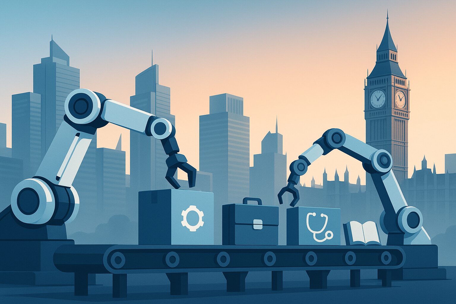 الذكاء الاصطناعي يهدد 3 ملايين وظيفة في “بريطانيا” وطلب متصاعد على المهن المتخصصة