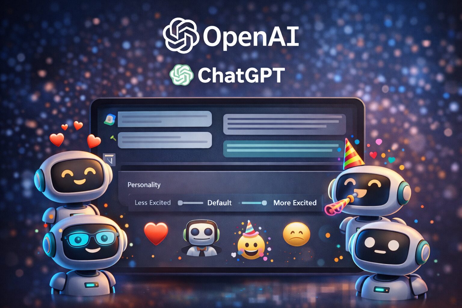 “OpenAI” تطلق تحديثًا جديدًا لـ”ChatGPT” يتيح التحكم في شخصية الذكاء الاصطناعي