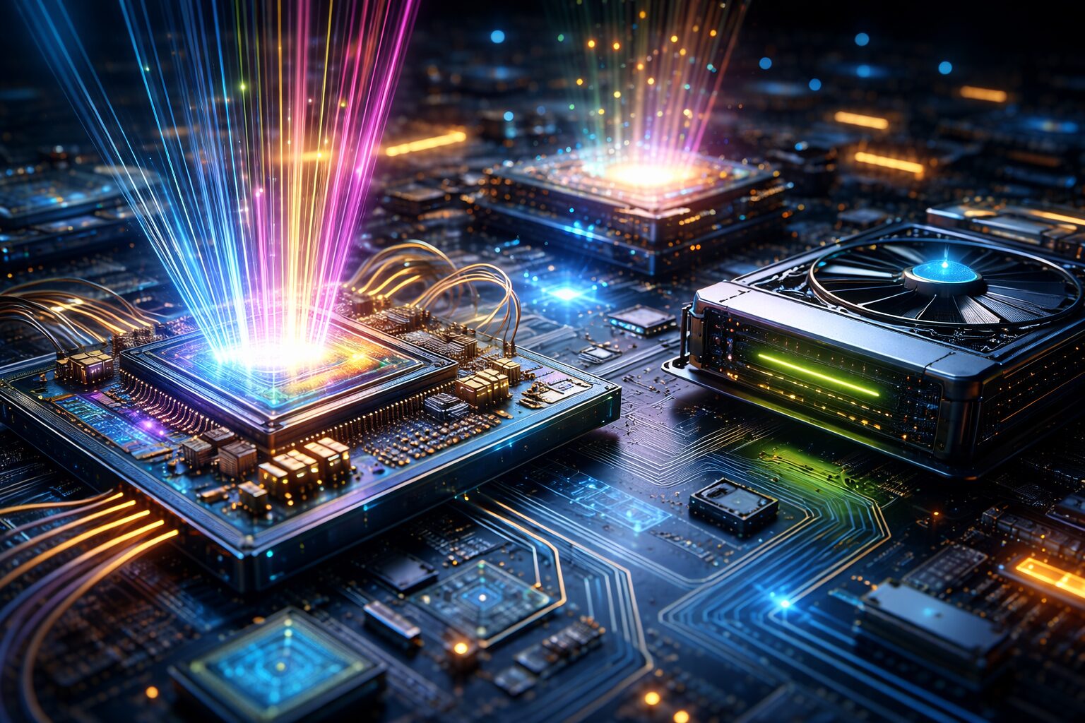 رقائق ضوئية صينية تفتح مسارًا جديدًا لمنافسة إنفيديا في الذكاء الاصطناعي