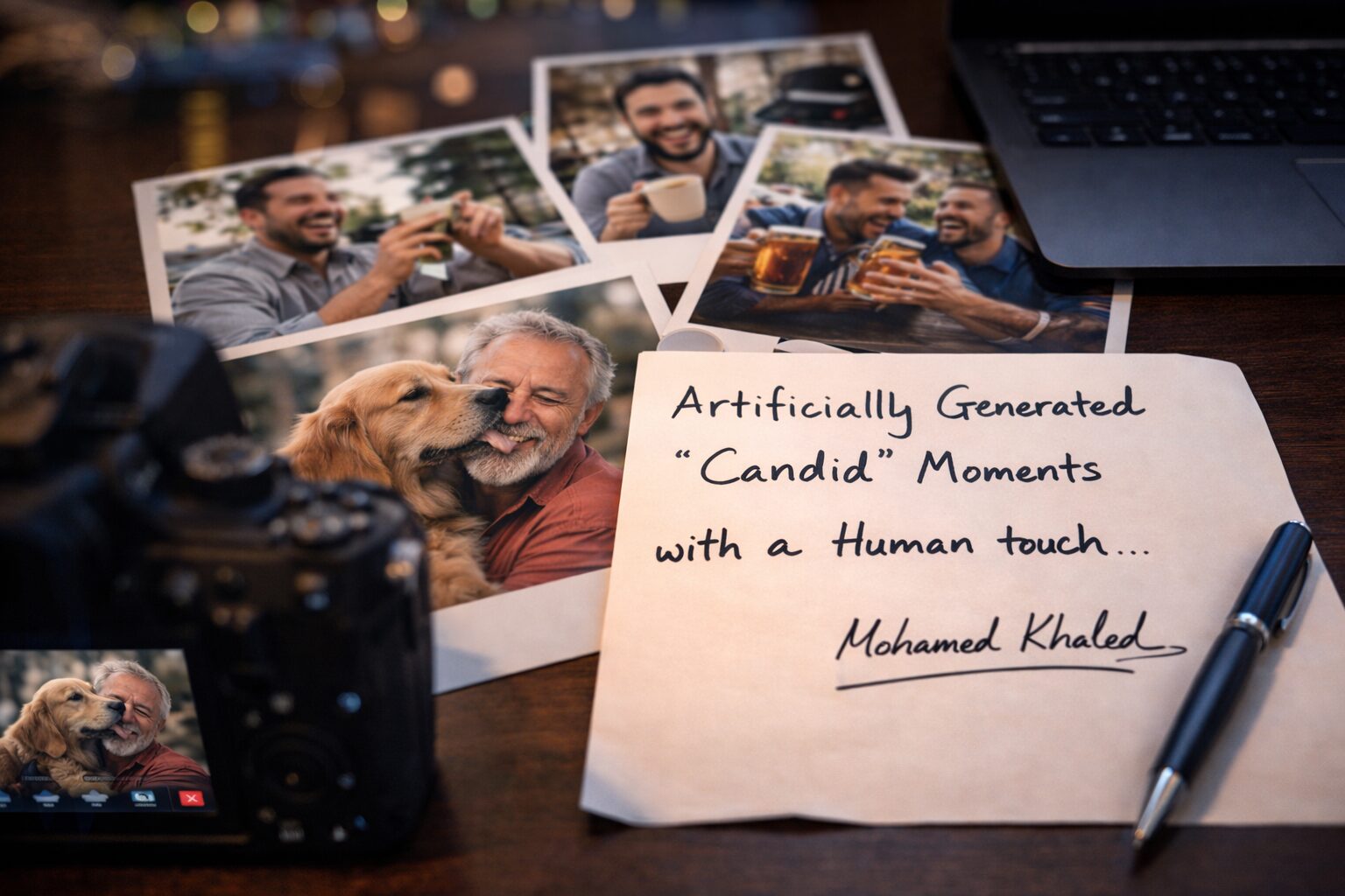 تقليد العفوية.. محتوى اصطناعي بتوقيع بشري