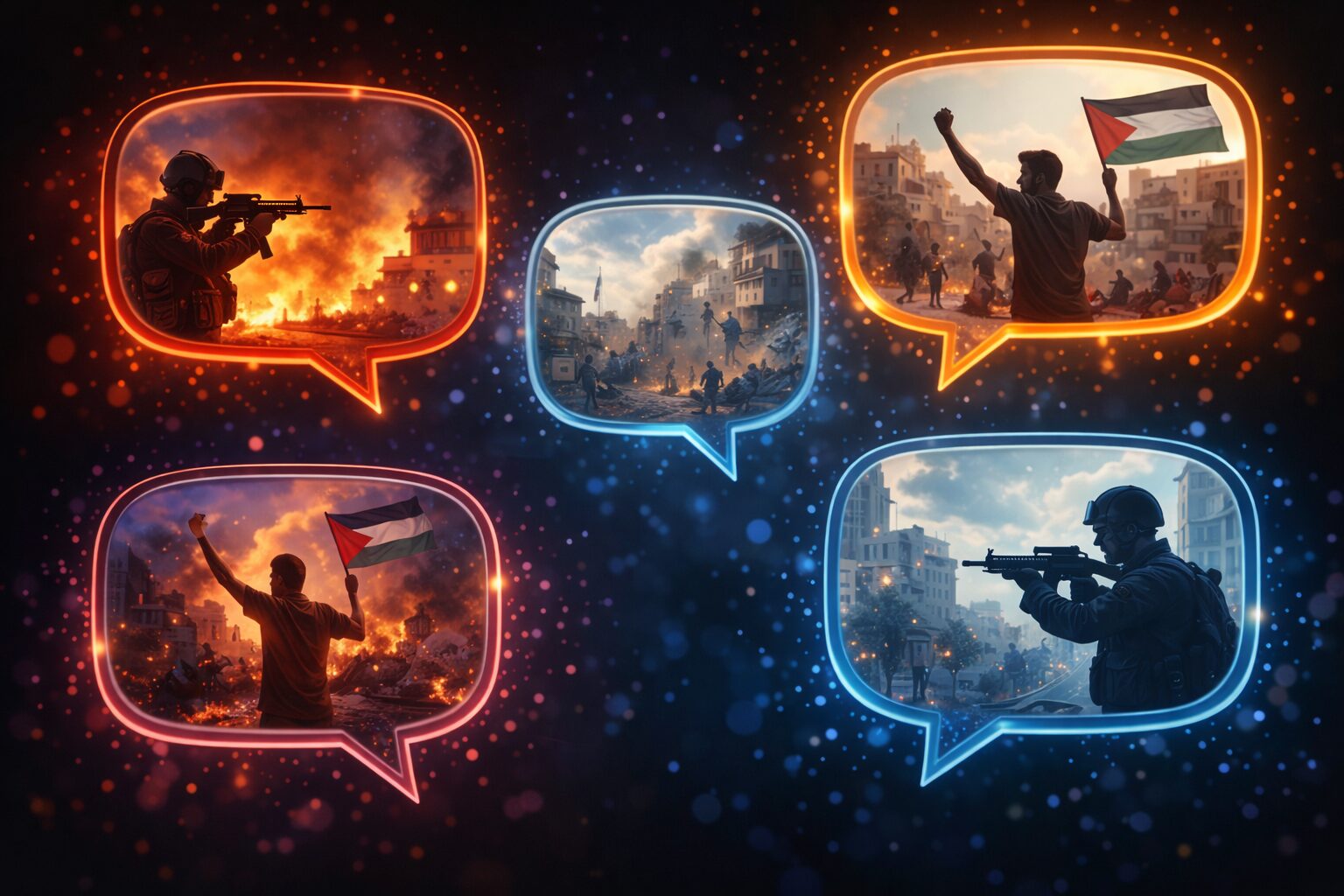 فقاعات رقمية منفصلة تحمل سرديات متناقضة عن الواقع ذاته