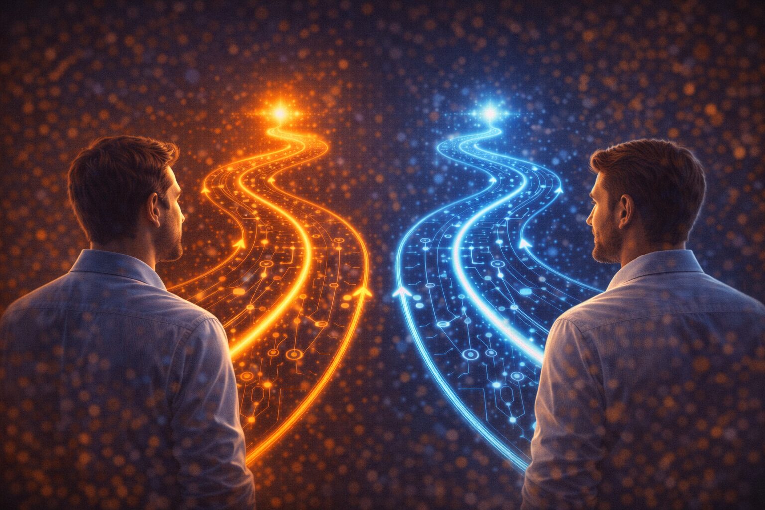 مسارات متشابهة تُرسم لمستخدمين مختلفين