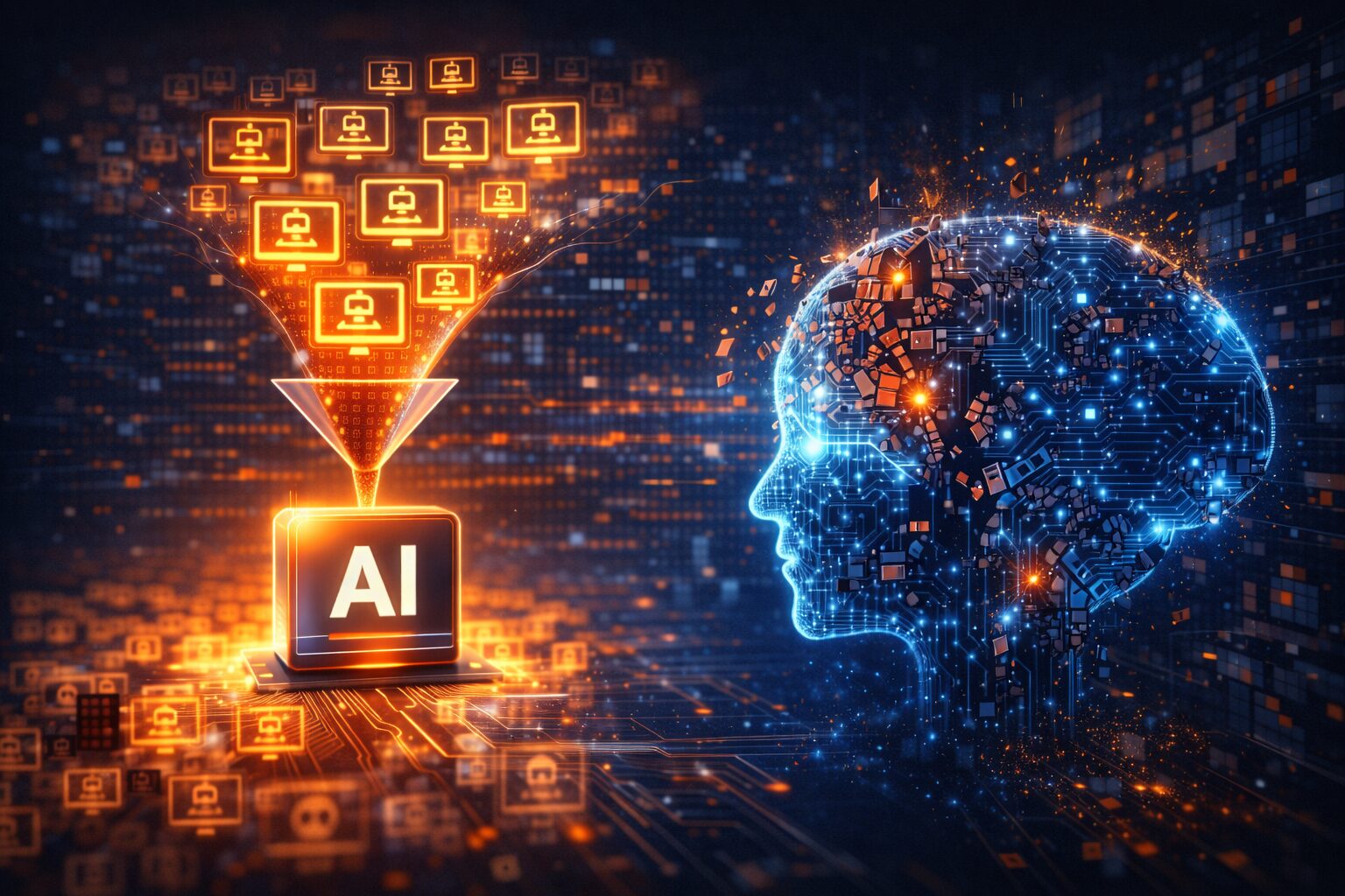 الذكاء الاصطناعي و”Model Collapse”.. انهيار النماذج عند التدريب على محتوى مولّد