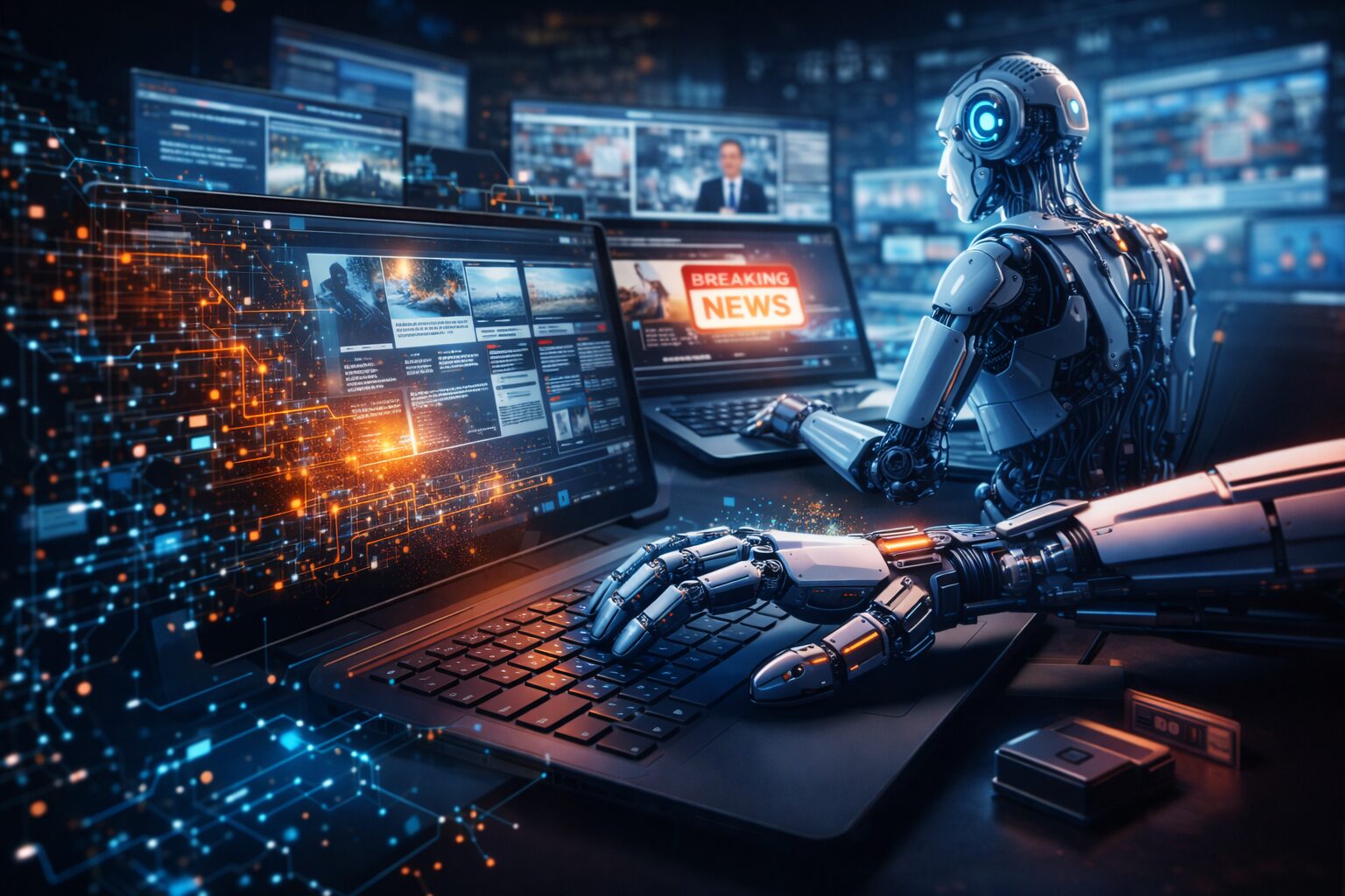 الذكاء الاصطناعي و"AI in Journalism".. صحافة مولّدة: هل تُكتب الأخبار أم تُنتَج؟