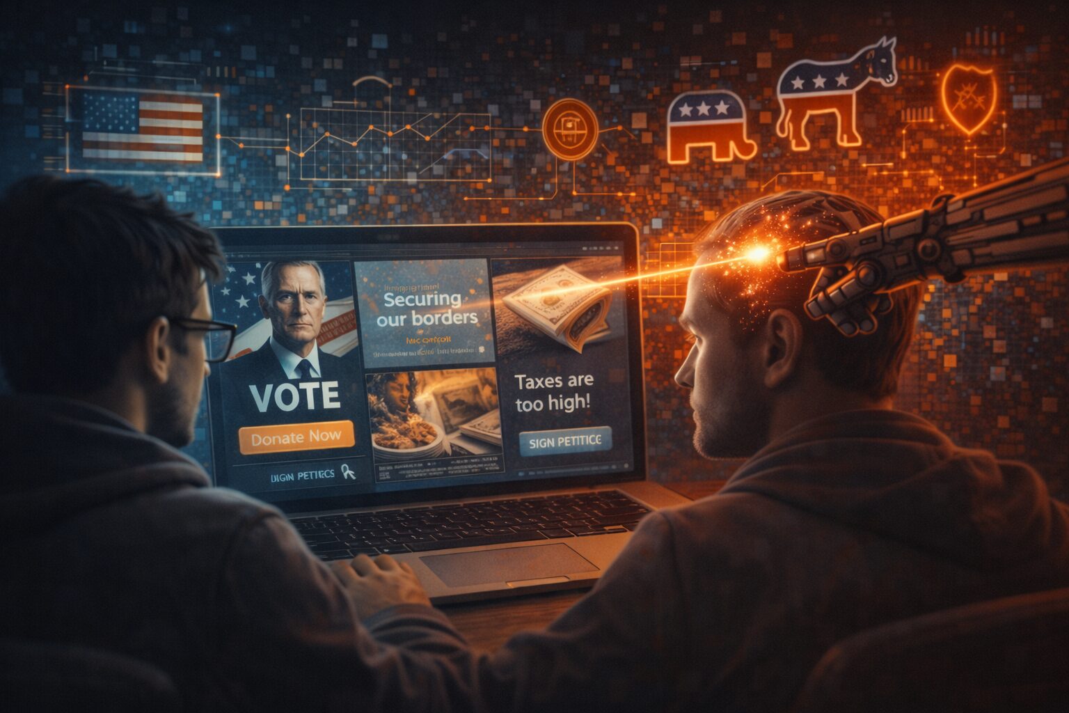 الذكاء الاصطناعي و"Political Microtargeting".. استهداف سياسي دقيق: هندسة قناعات بلا وعي