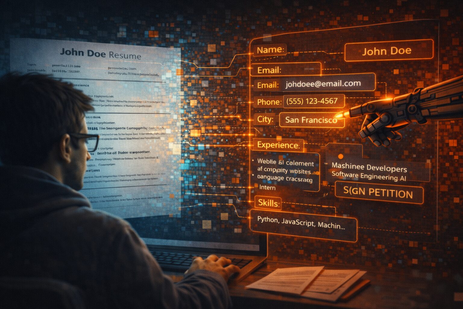 الذكاء الاصطناعي و”Resume Parsing”.. تفكيك السيرة الذاتية: كيف تضيع الخبرة بين الحقول؟