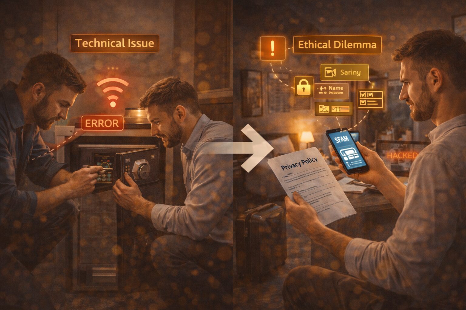 من المشكلة التقنية إلى المعضلة الأخلاقية