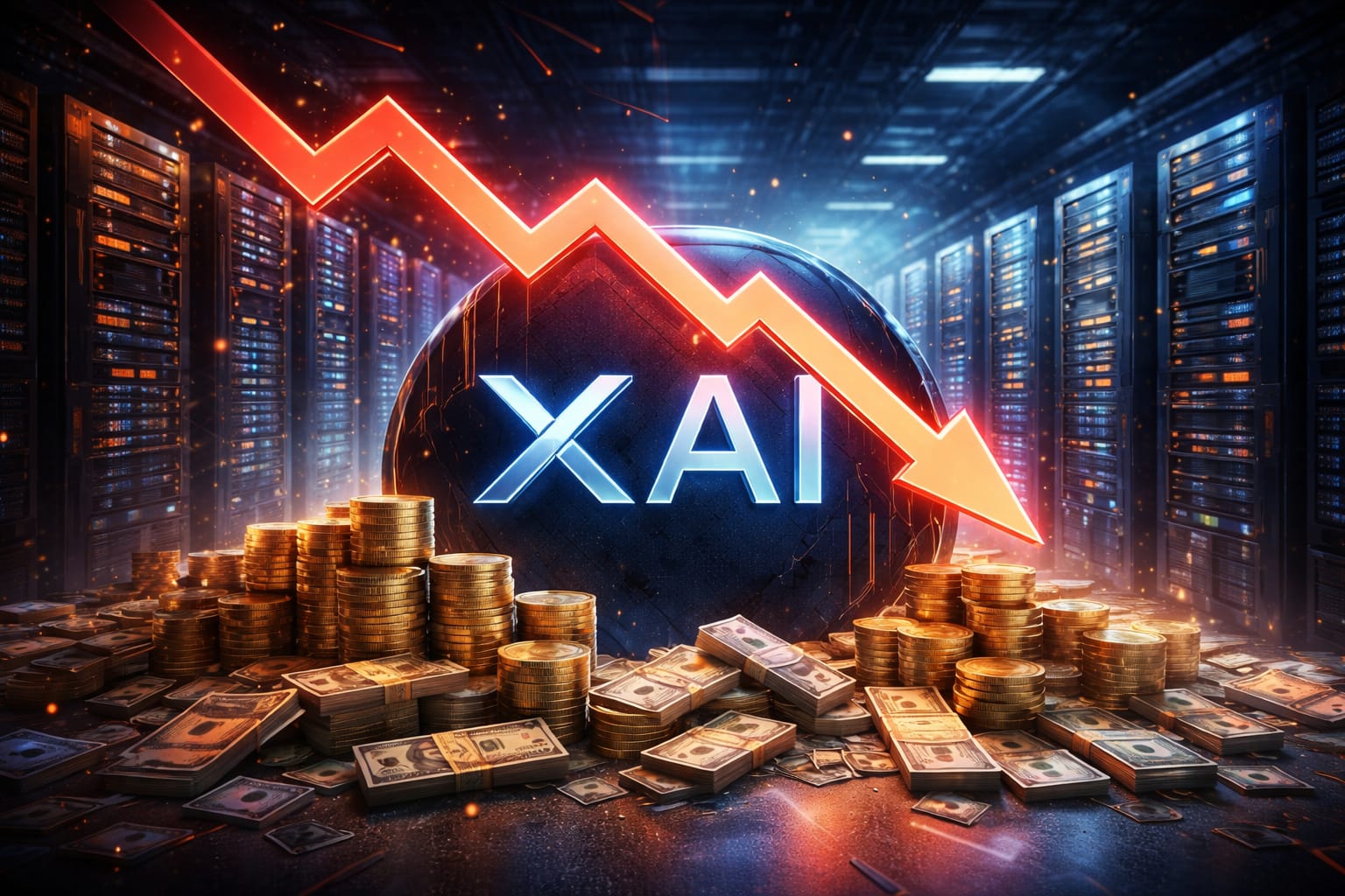 شركة “xAI” تسجل خسائر قياسية مع تسارع سباق الذكاء الاصطناعي