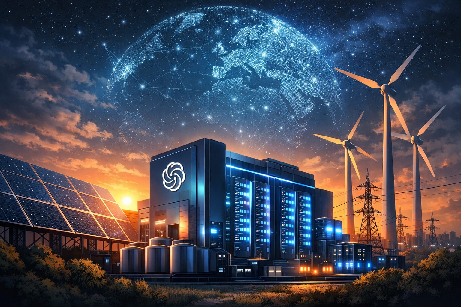 “OpenAI” تطلق مبادرة جديدة لمنع ارتفاع تكاليف الكهرباء بسبب مراكز بيانات الذكاء الاصطناعي