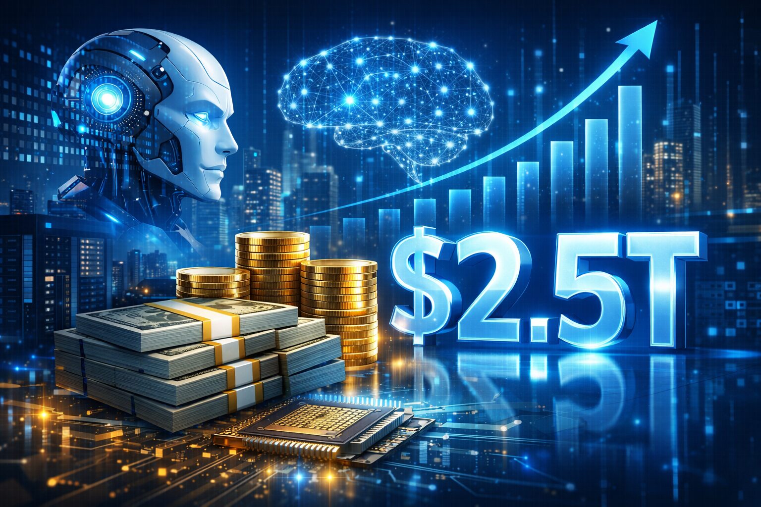 “جارتنر” تتوقع قفزة تاريخية في إنفاق الذكاء الاصطناعي إلى 2.5 تريليون دولار خلال 2026