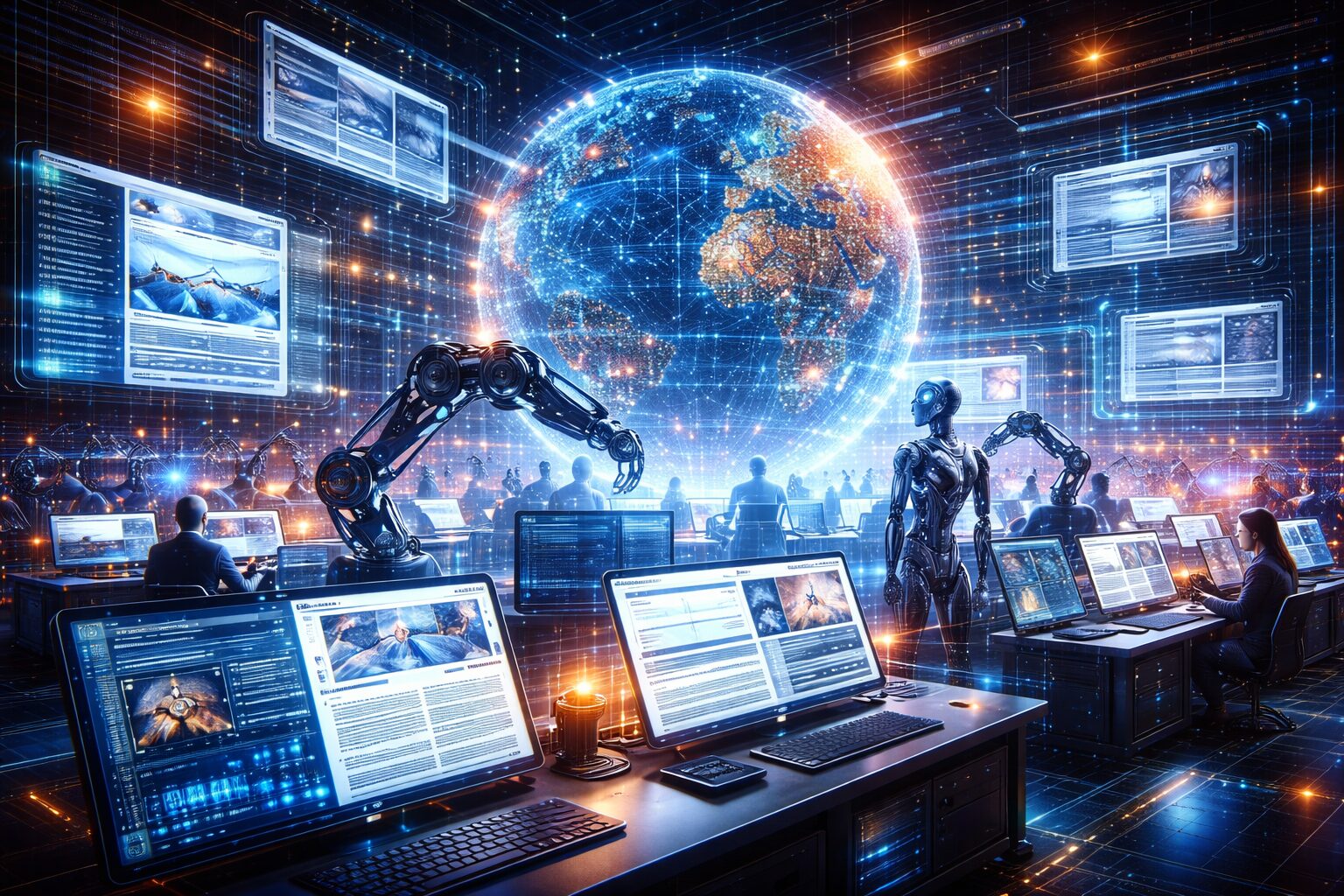 خبراء يتوقعون تحولًا جذريًا في صناعة الأخبار مع هيمنة الذكاء الاصطناعي في 2026