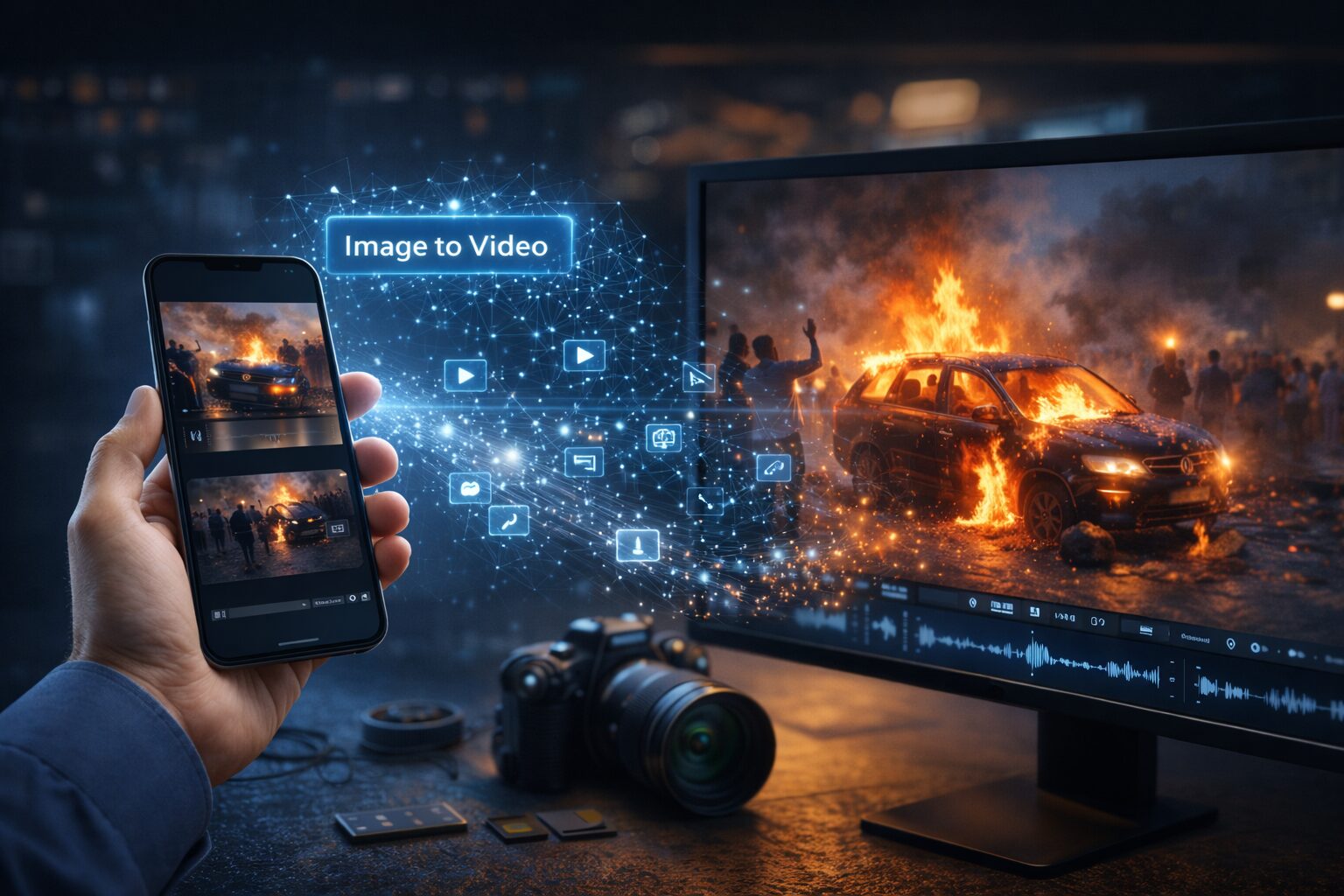 الذكاء الاصطناعي و”Image to Video”.. حركة مولدة تخلق حدثًا لم يقع