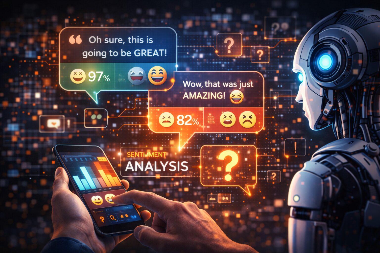 الذكاء الاصطناعي و"Sentiment Analysis".. تحليل المشاعر: متى يخطئ في فهم السخرية؟