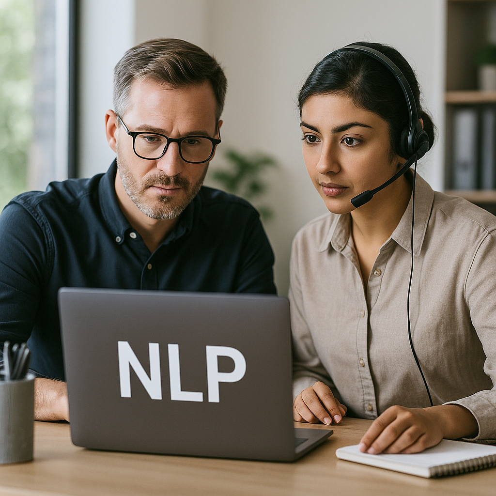 استخدام NLP في البحث وخدمة العملاء