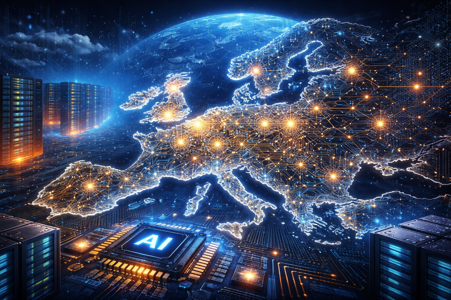 فجوة الحوسبة والرقائق تضع أوروبا تحت ضغط في سباق الذكاء الاصطناعي