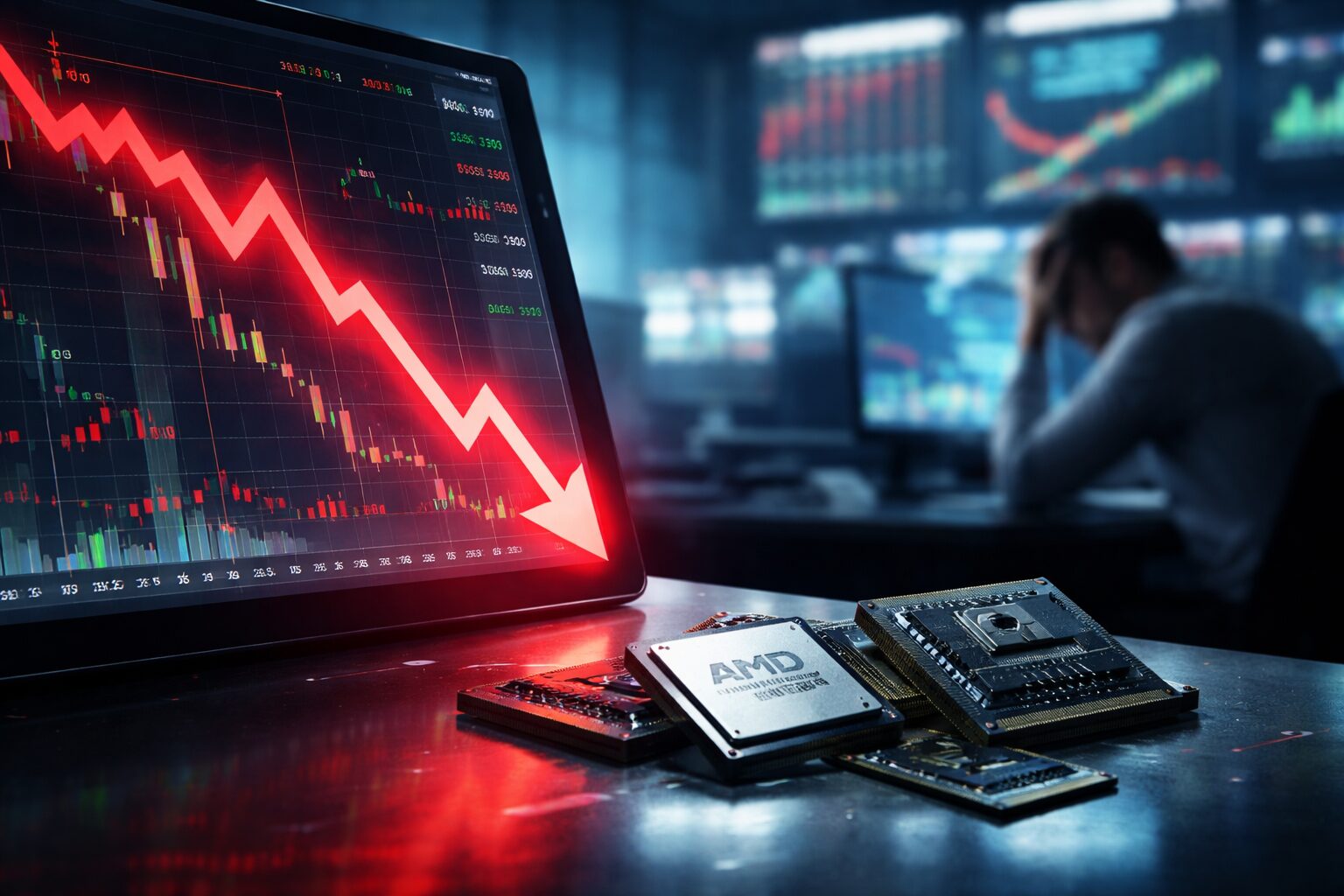 تراجع أسهم التكنولوجيا مع تصاعد مخاوف الذكاء الاصطناعي وترقب نتائج “جوجل”