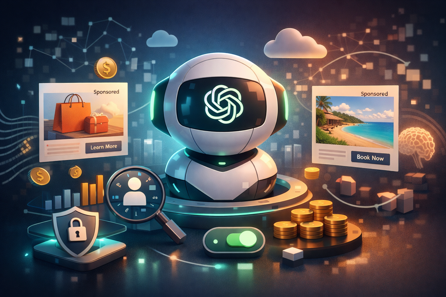 “OpenAI” تختبر عرض الإعلانات في محادثات “ChatGPT” دون التأثير على جودة الإجابات