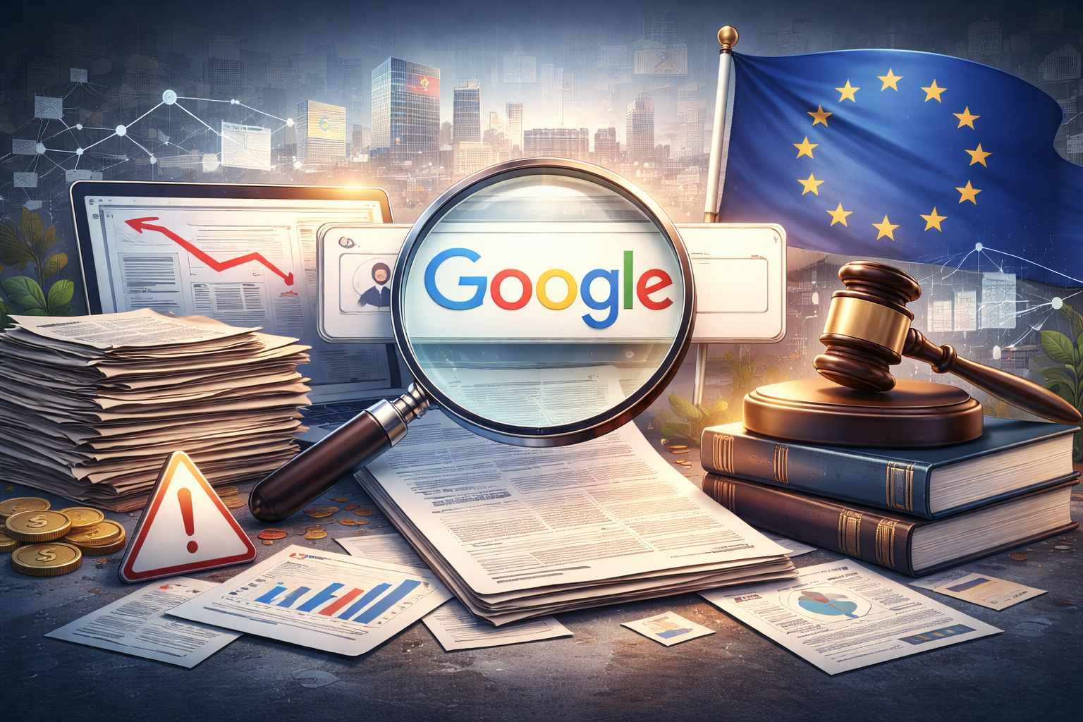 مجلس الناشرين الأوروبيين يشكو “جوجل” أوروبيًا بسبب ملخصات الذكاء الاصطناعي