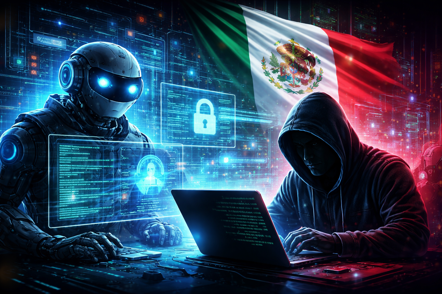 قراصنة يوظفون الذكاء الاصطناعي لاختراق أنظمة الحكومة المكسيكية