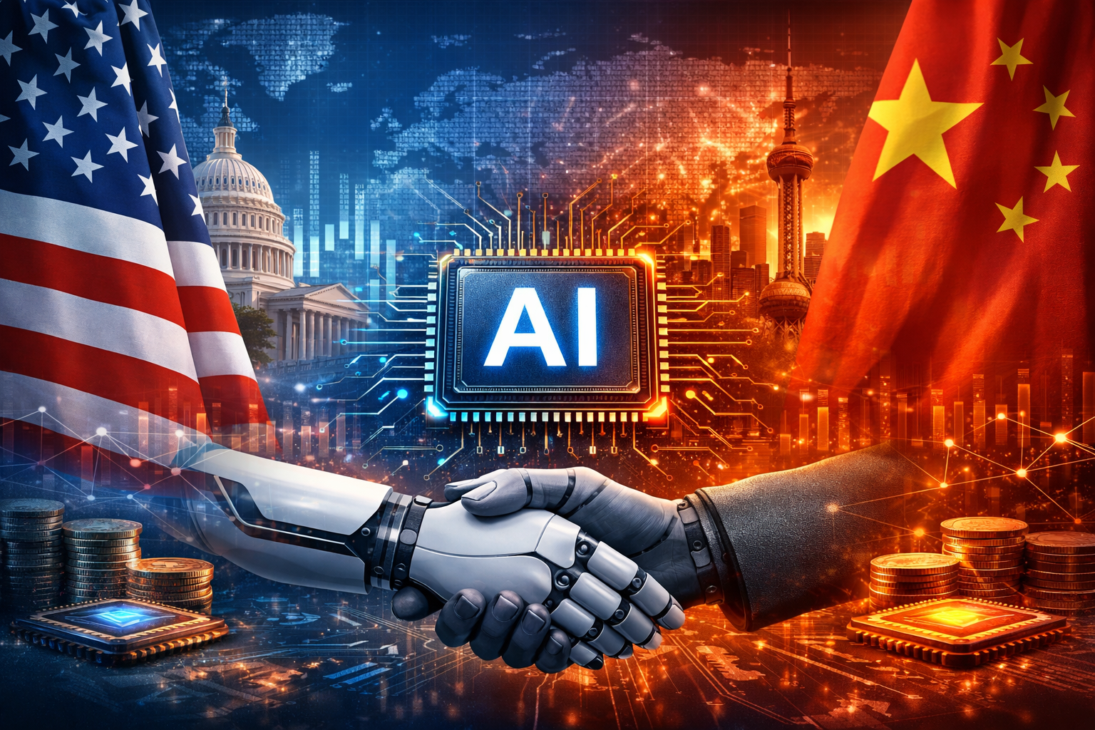 “واشنطن” تعيد رسم قواعد تصدير رقائق الذكاء الاصطناعي لتعزيز النفوذ التكنولوجي عالميًا