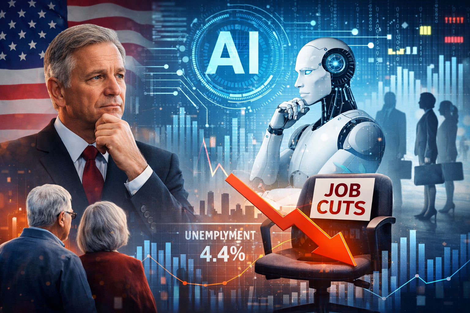 عضو في الفيدرالي الأميركي: الذكاء الاصطناعي يدفع الشركات إلى التريث في التوظيف