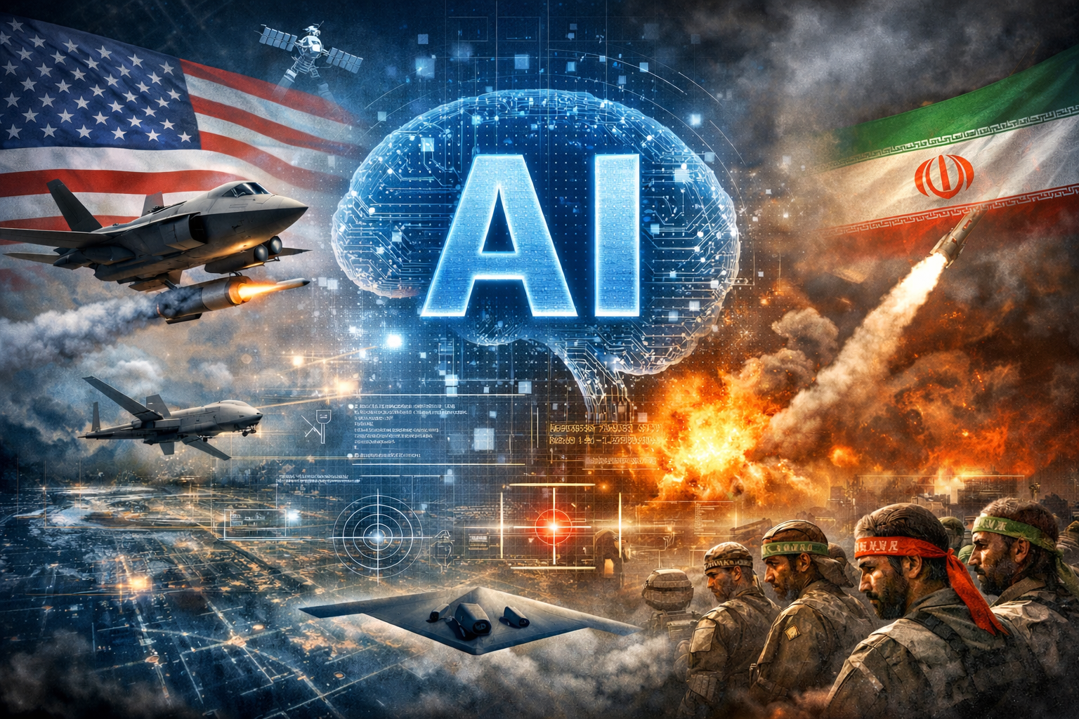 تقنيات الذكاء الاصطناعي تكشف تحولًا نوعيًا في “الاستراتيجية العسكرية الأميركية” تجاه “إيران”