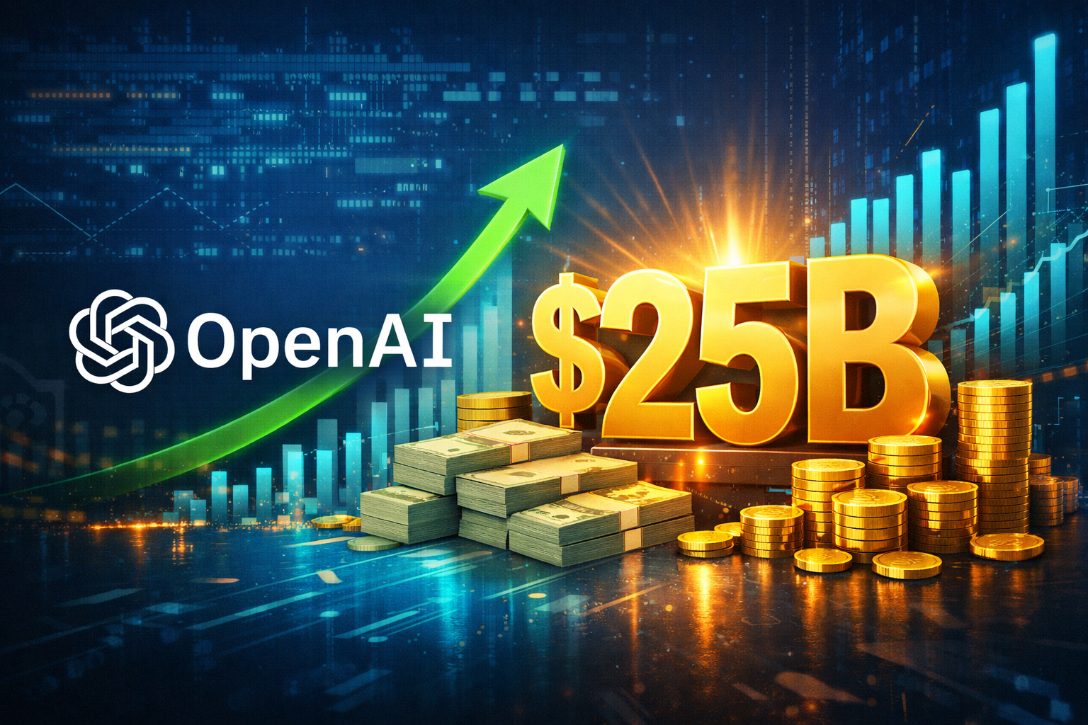 “OpenAI” تسجّل قفزة مالية تاريخية بإيرادات تتجاوز 25 مليار دولار