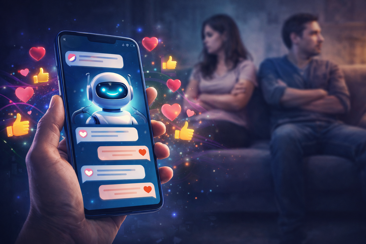 الذكاء الاصطناعي يُجامل المستخدمين ويُضعف قراراتهم في العلاقات العاطفية