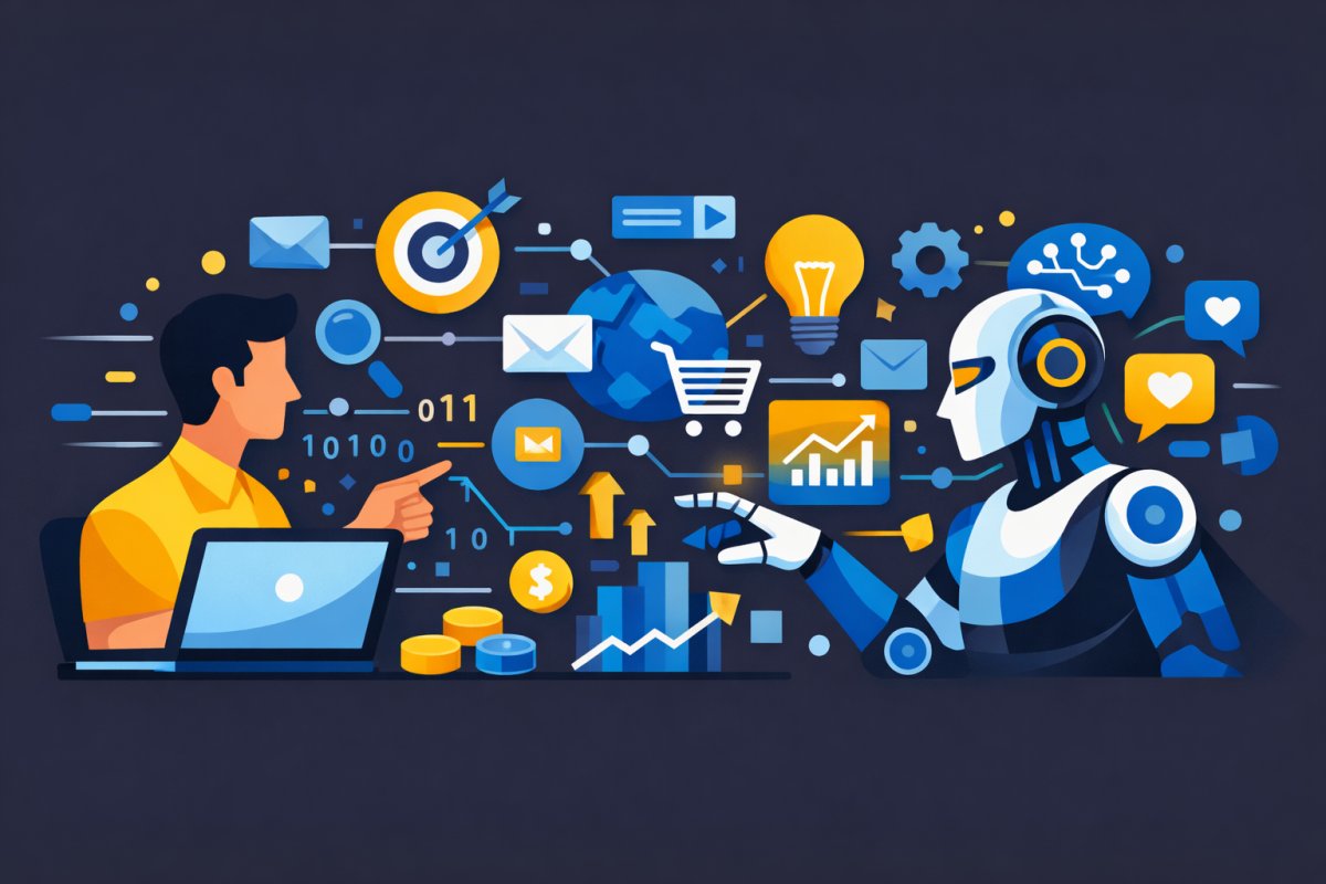 صعود “الذكاء الاصطناعي في التسويق”.. كيف تُصمم الحملات الرقمية؟