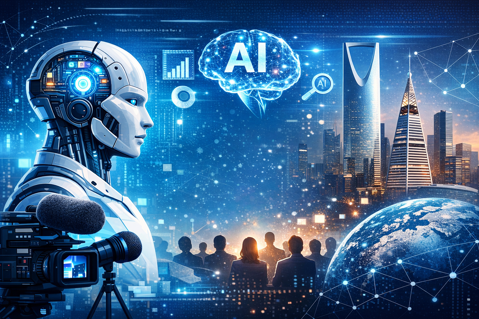 “الرياض” تحتضن مؤتمر “إعلام الذكاء الاصطناعي” لبحث الفرص والتحديات.. الثلاثاء المقبل