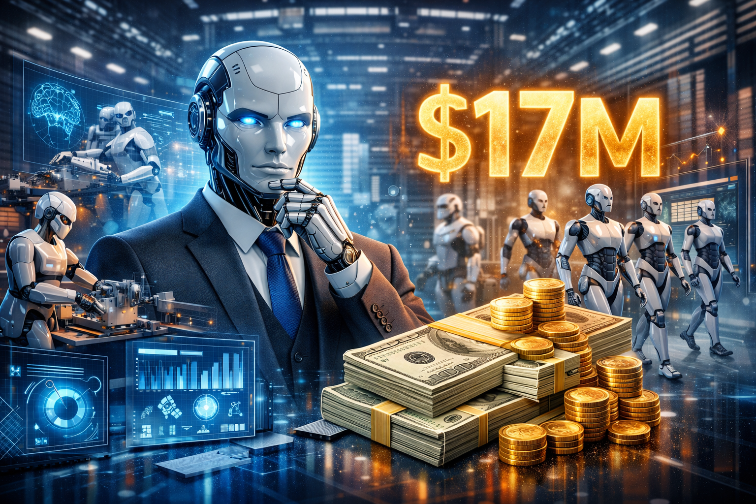 راتب قياسي يصل إلى 17 مليون دولار يجذب نخبة خبراء الذكاء الاصطناعي إلى سباق الروبوتات