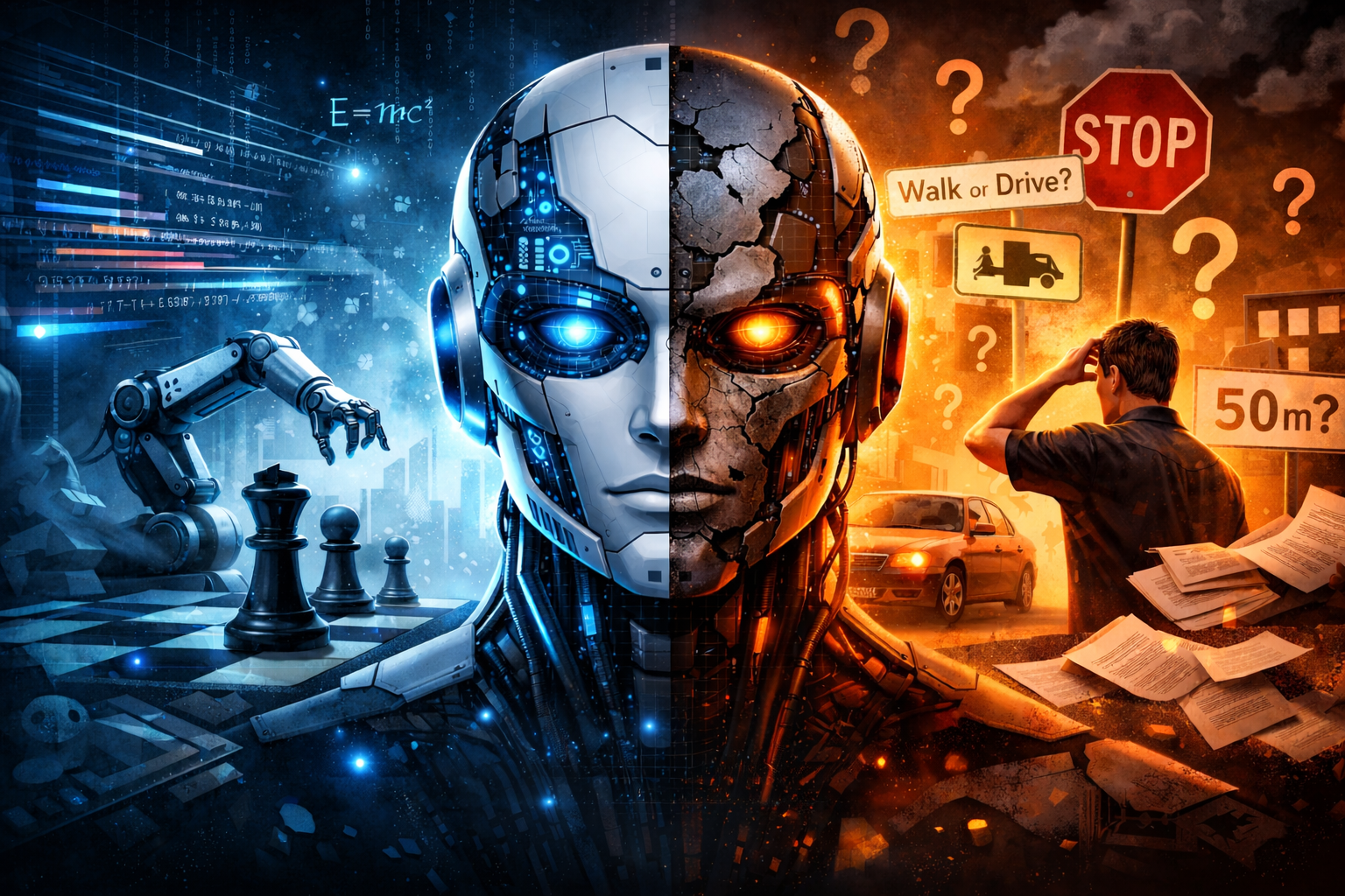 الذكاء المتذبذب يفسر مفارقات الذكاء الاصطناعي ويكشف مستقبل الوظائف