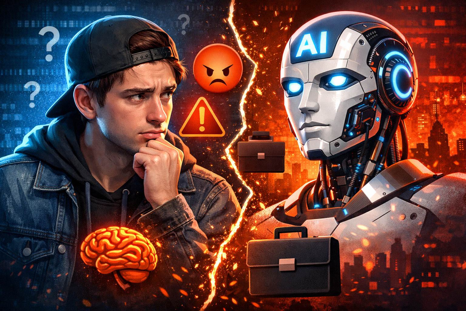 تراجع ثقة جيل “زد” في الذكاء الاصطناعي رغم تصاعد استخدامه