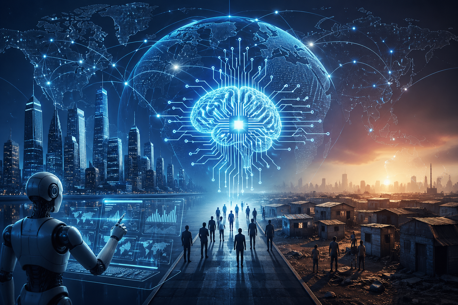 سباق الذكاء الاصطناعي يعيد رسم خريطة الاقتصاد العالمي.. ويفتح سباقًا عالميًا على سوق بـ4.8 تريليونات دولار