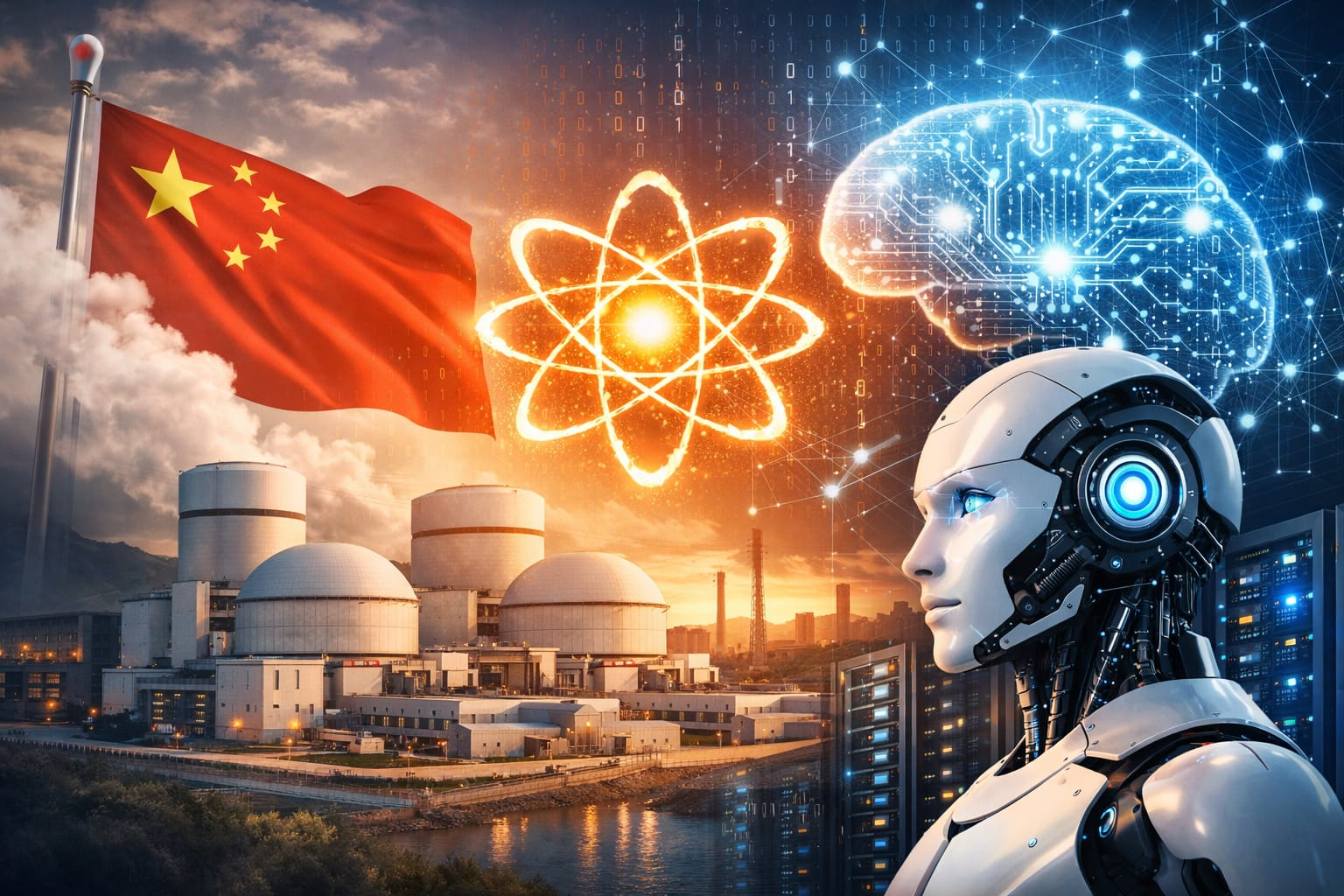“الصين” تربط الطاقة النووية بالذكاء الاصطناعي لضمان التفوق التقني عالميًا