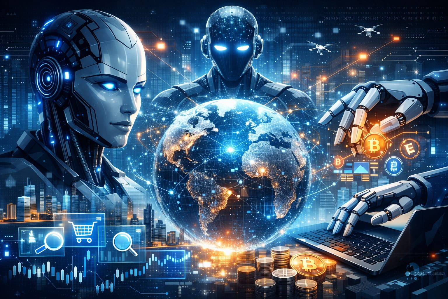 الذكاء الاصطناعي يقترب من السيطرة على حركة الإنترنت عالميًا