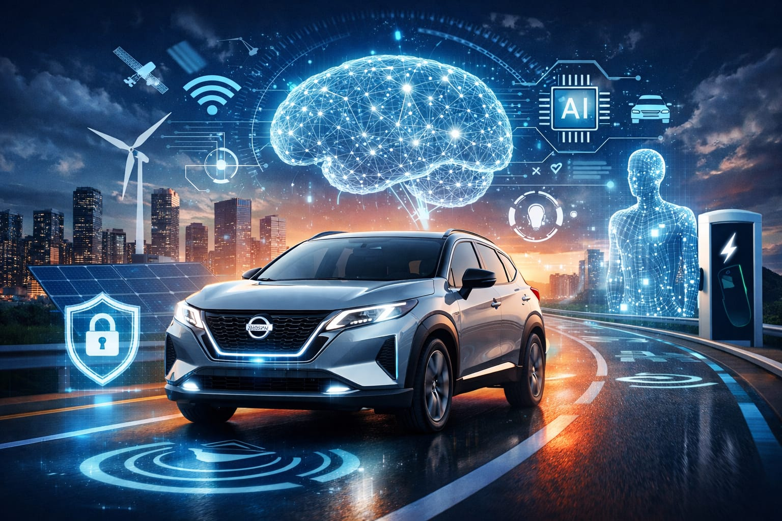 “نيسان” تكشف استراتيجية جديدة لسيارات ذكية تعتمد على الذكاء الاصطناعي
