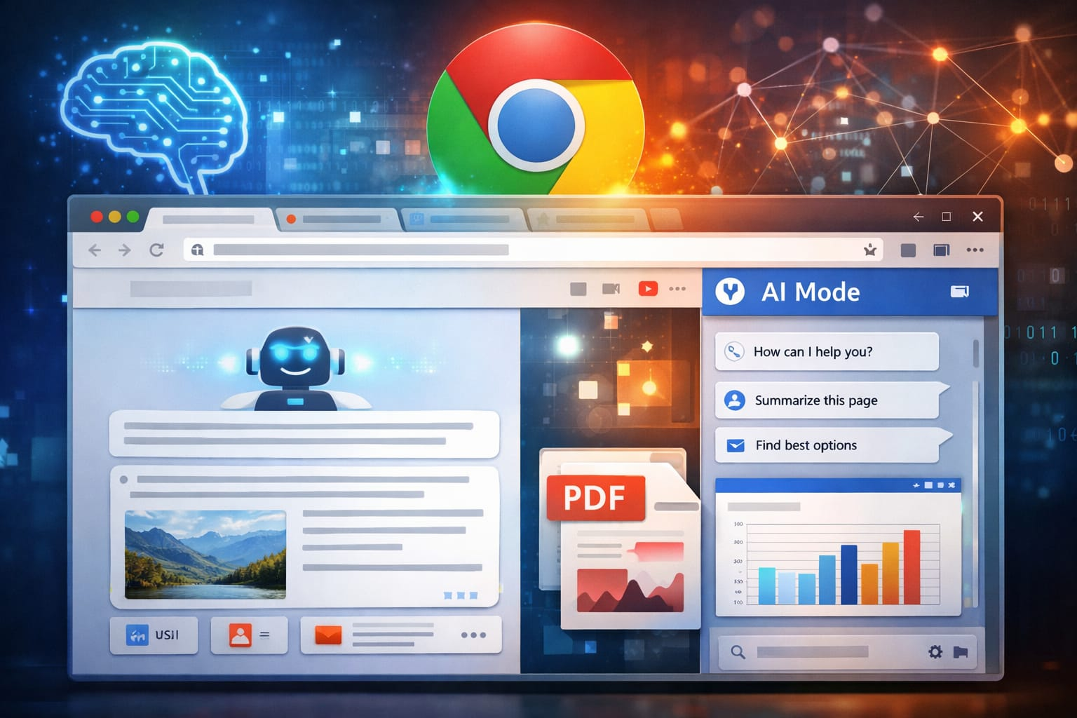 “جوجل” تعزز كروم بميزات ذكاء اصطناعي جديدة لتسهيل التصفح والبحث