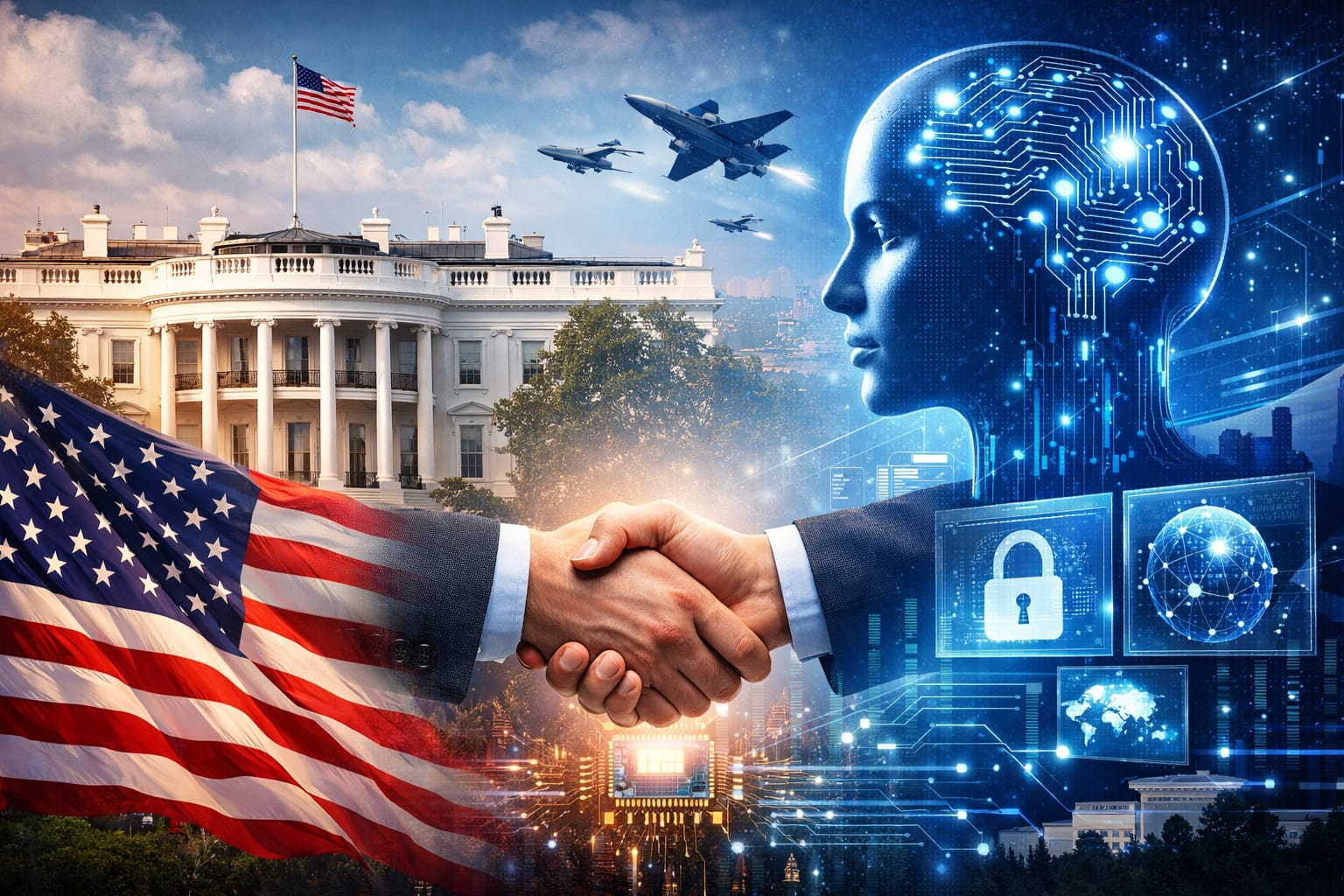 “البيت الأبيض” يناقش مستقبل الذكاء الاصطناعي مع “أنثروبيك”