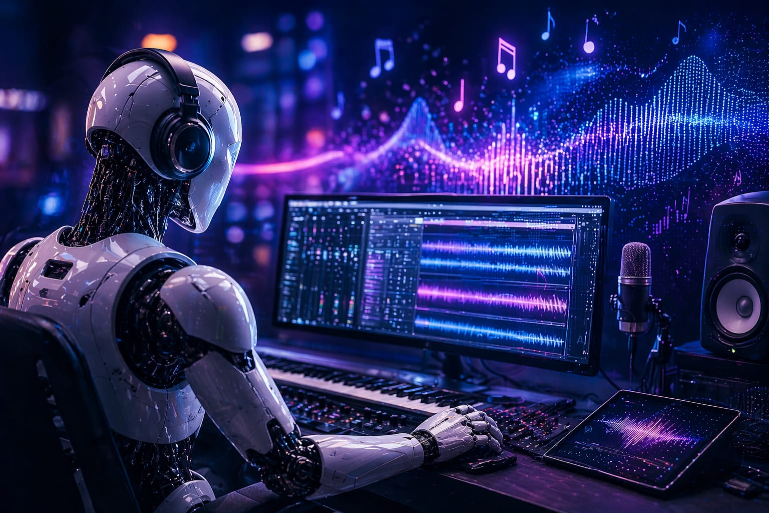 تنامي الأغاني المولدة بالذكاء الاصطناعي يضع صناعة الموسيقى أمام تحديات جديدة